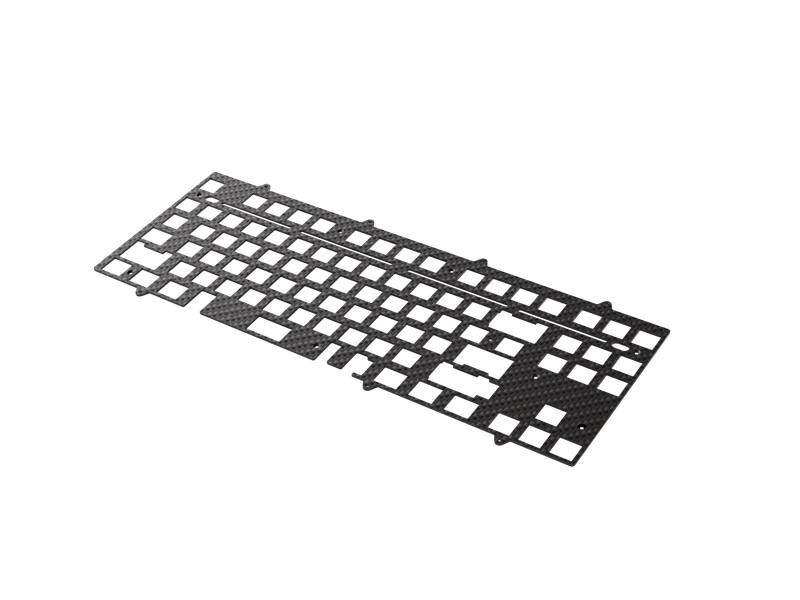 Eighty Plate - Variant:Carbon Fiber - Layout:ANSI